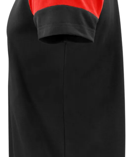 Prime Polo Heren Zwart/rood