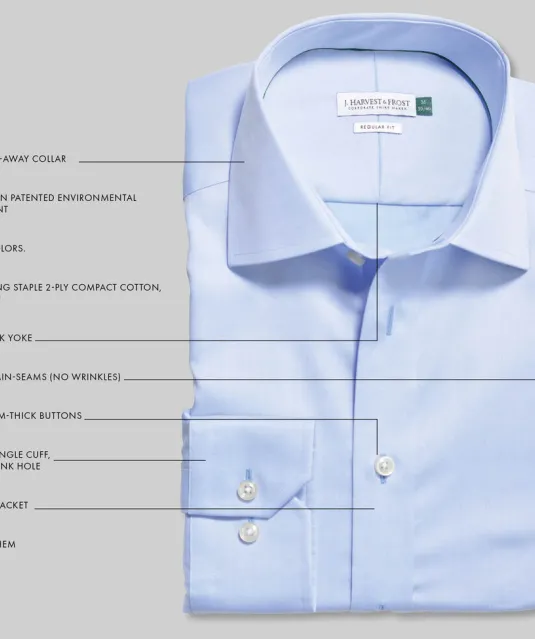 Green Bow 01  Hemd Regular Fit Heren Wit