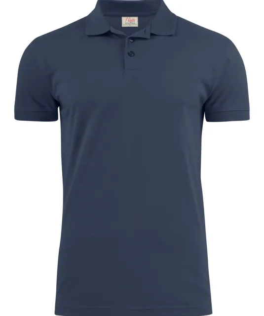 Surf Stretch Polo Pique Heren Wit