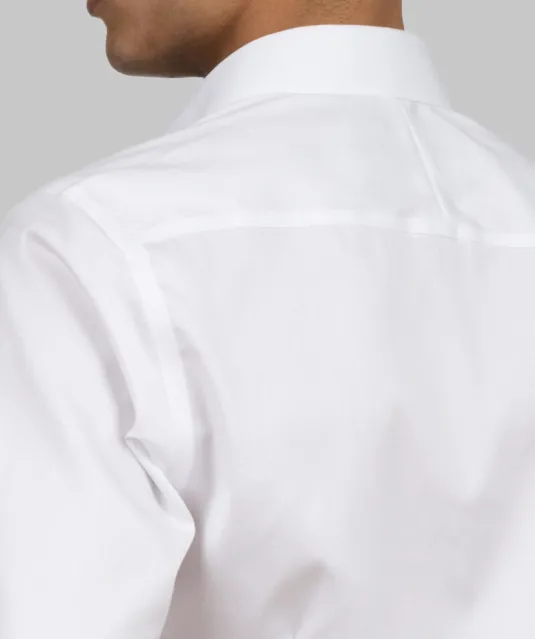 Red Bow 20  Hemd Slim Fit Heren Wit/marine