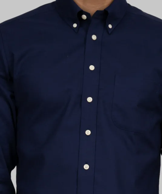 Yellow Bow 54  Hemd Slim Fit Heren Marine