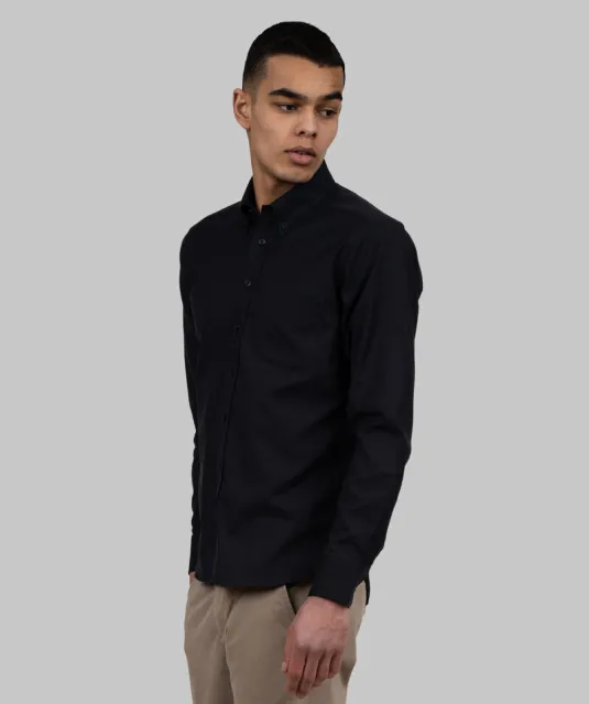 Yellow Bow 54  Hemd Slim Fit Heren Zwart