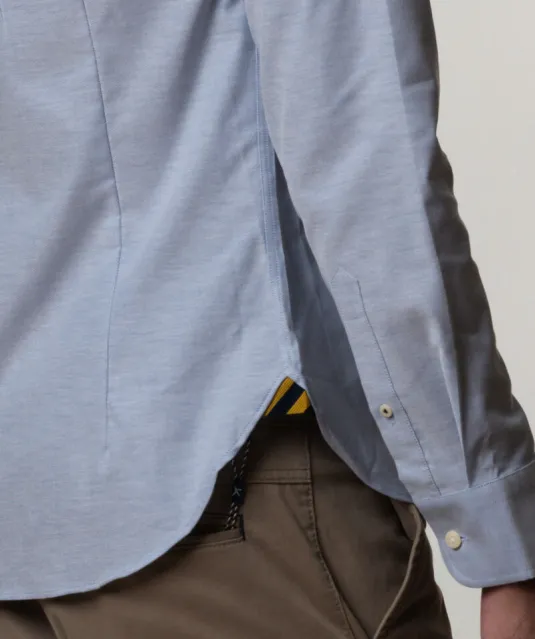 Yellow Bow 54  Hemd Slim Fit Heren Lichtblauw