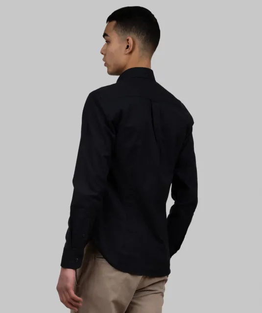 Yellow Bow 54  Hemd Slim Fit Heren Zwart