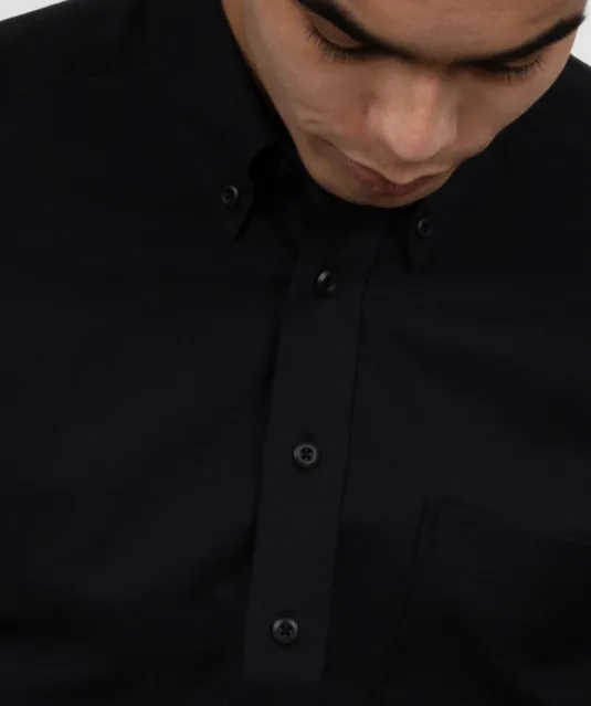 Yellow Bow 54  Hemd Slim Fit Heren Zwart