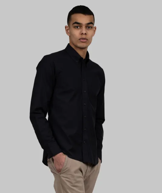 Yellow Bow 54  Hemd Slim Fit Heren Zwart