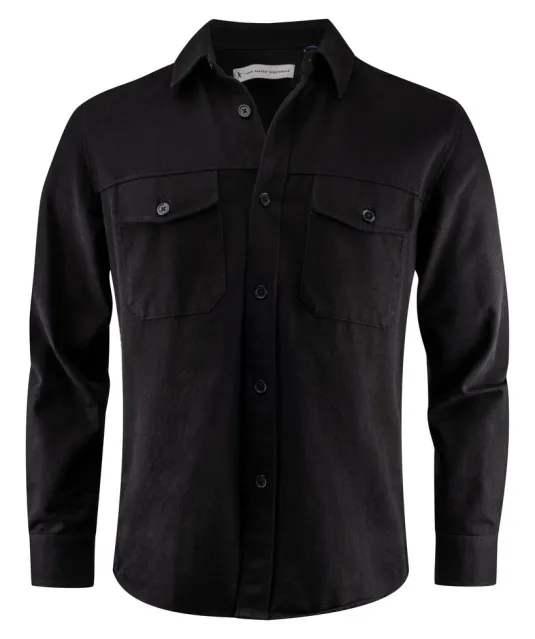 Highwoods Overshirt Unisex Zwart