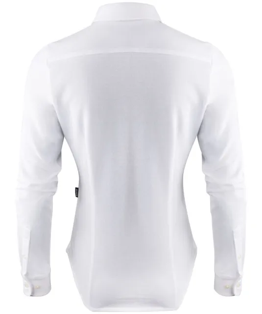 Burlingham  Hemd Dames Wit