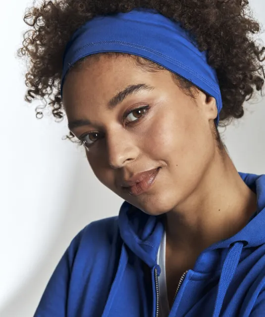 HOODIE FULL ZIP LADY - GOTS GECERTIFICEERD Blauw