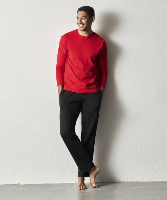 SWEAT PANTS MAN - GOTS GECERTIFICEERD Zwart