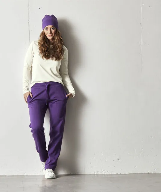 SWEAT PANTS MAN - GOTS GECERTIFICEERD Paars