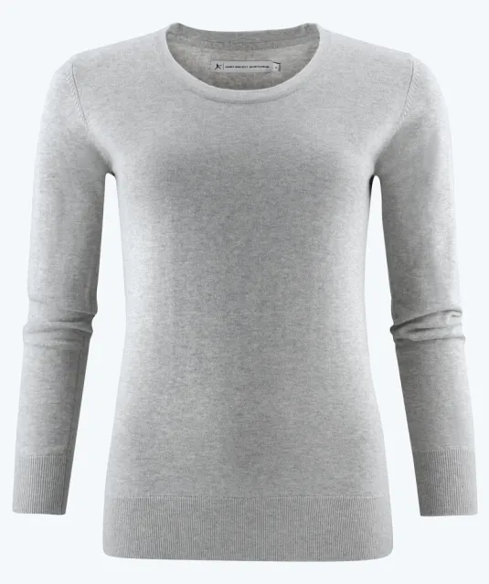 Ashland U Gebreide Sweater Dames Grijs mélée