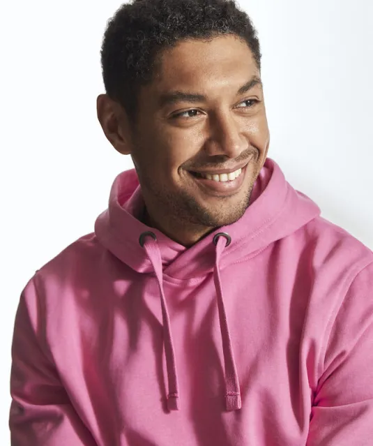 HOODIE MAN - GOTS GECERTIFICEERD Wit