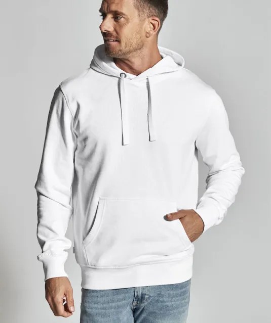 HOODIE MAN - GOTS GECERTIFICEERD Wit