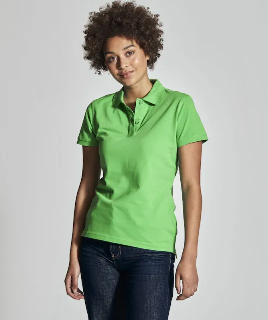 POLO PIQUE LADY - GOTS GECERTIFICEERD Wit