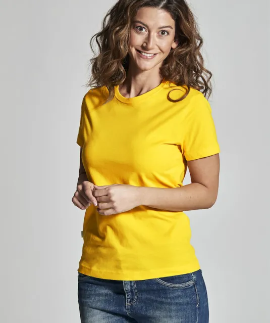 T-SHIRT LADY - GOTS GECERTIFICEERD Wit