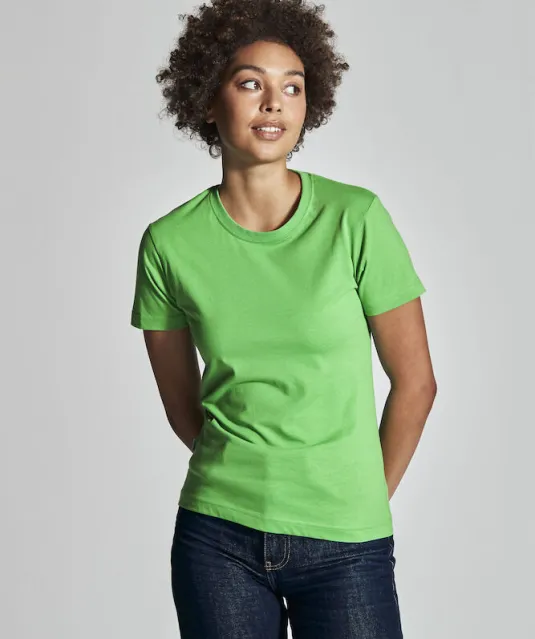 T-SHIRT LADY - GOTS GECERTIFICEERD Wit