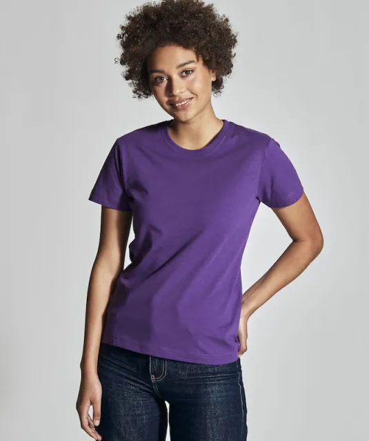 T-SHIRT LADY - GOTS GECERTIFICEERD Wit