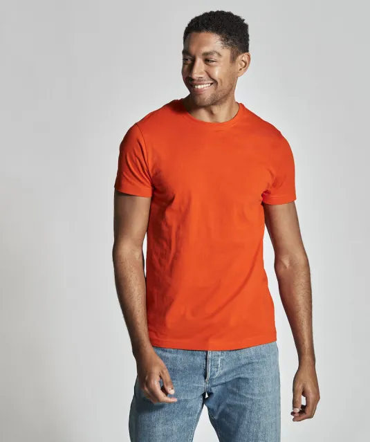 T-SHIRT MAN - GOTS GECERTIFICEERD Wit