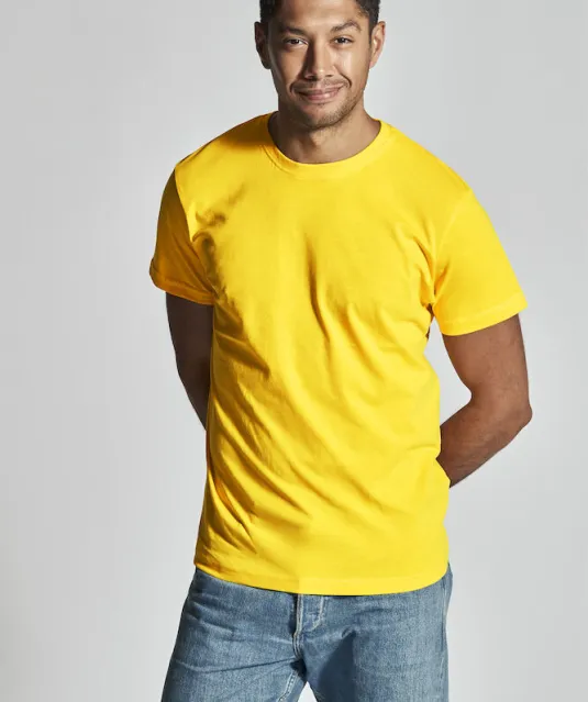 T-SHIRT MAN - GOTS GECERTIFICEERD Wit