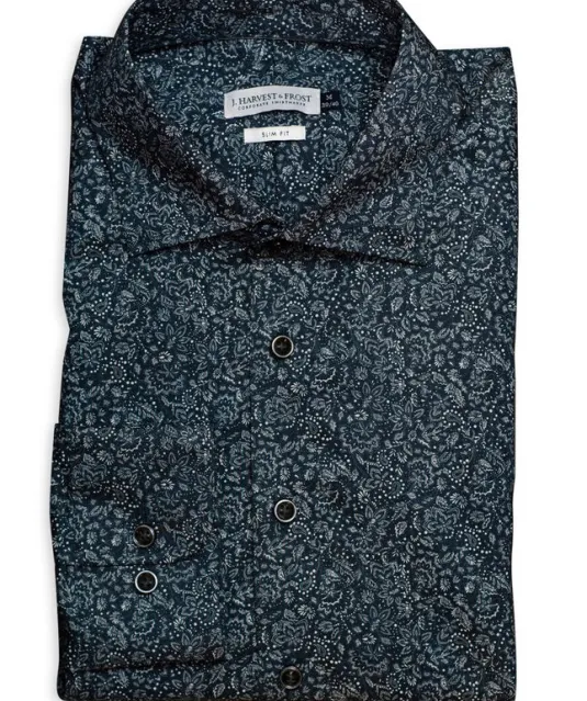 Indigo Bow 37  Hemd Regular Fit Heren Marine