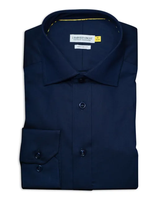 Yellow Bow 50 Hemd Regular Fit Heren Marine