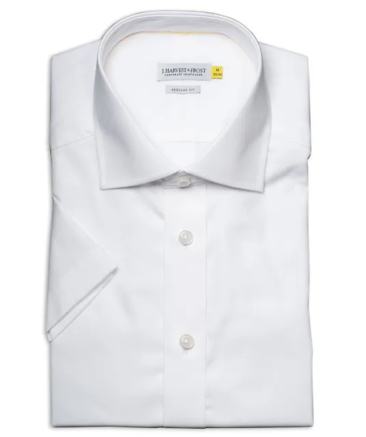 Yellow Bow 50 S/S  Hemd Regular Fit Heren Wit