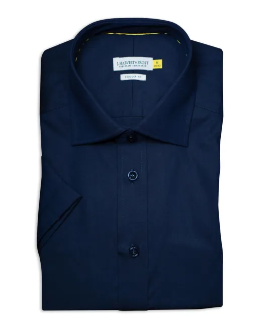 Yellow Bow 50 S/S  Hemd Regular Fit Heren Marine