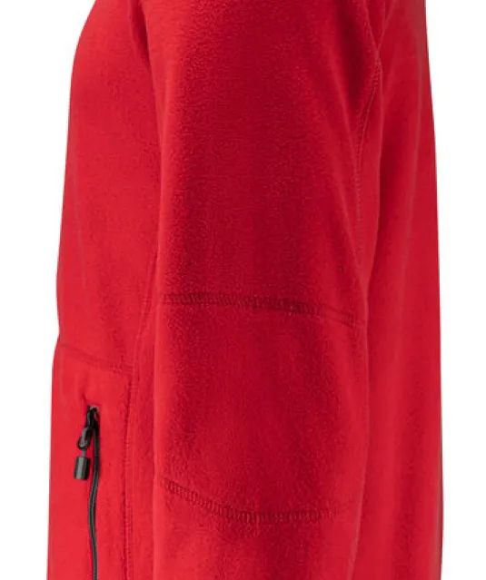 Speedway Fleece Jas Heren Rood