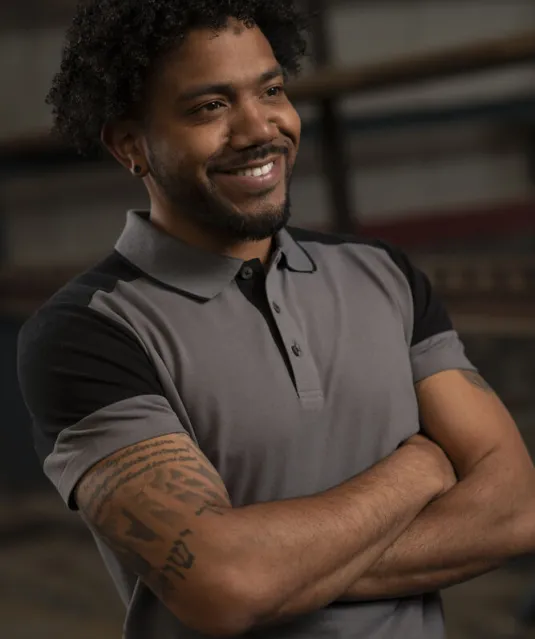 Prime Polo Heren Kobalt/marine