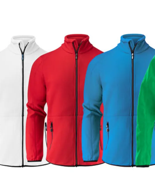 Speedway Fleece Jas Heren Wit