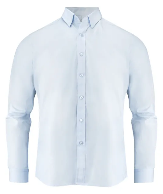 Acton Hemd Heren Lichtblauw