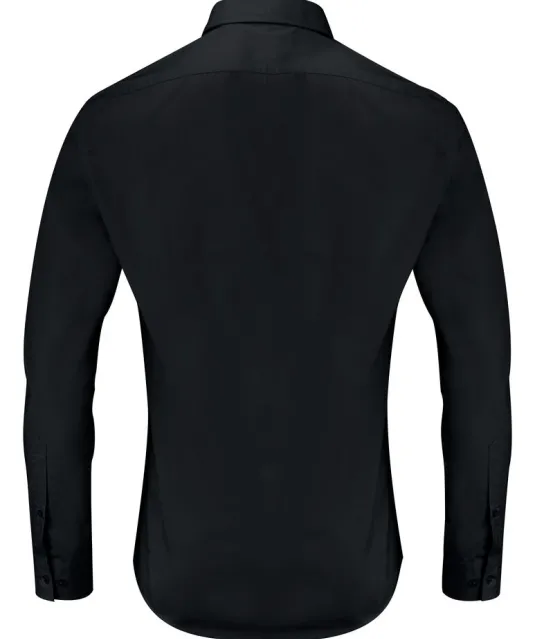 Acton Hemd Heren Zwart