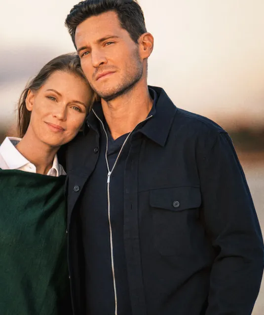 Highwoods Overshirt Unisex Marine