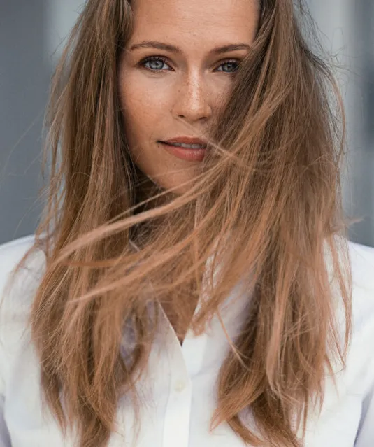 Green Bow 01  Hemd Relaxed Fit Dames Wit