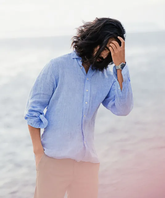 Indigo Bow 33  Hemd Regular Fit Heren Wit