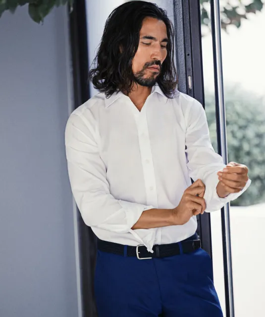 Green Bow 01  Hemd Regular Fit Heren Wit