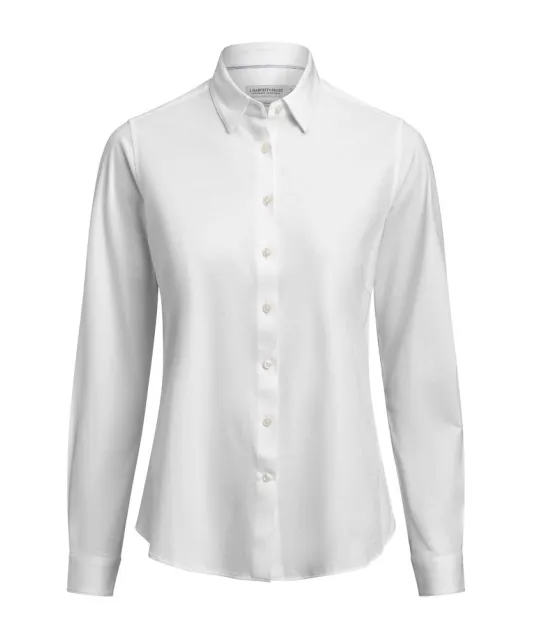 Indigo Bow 132   Hemd Contemporary Fit Dames Lichtblauw