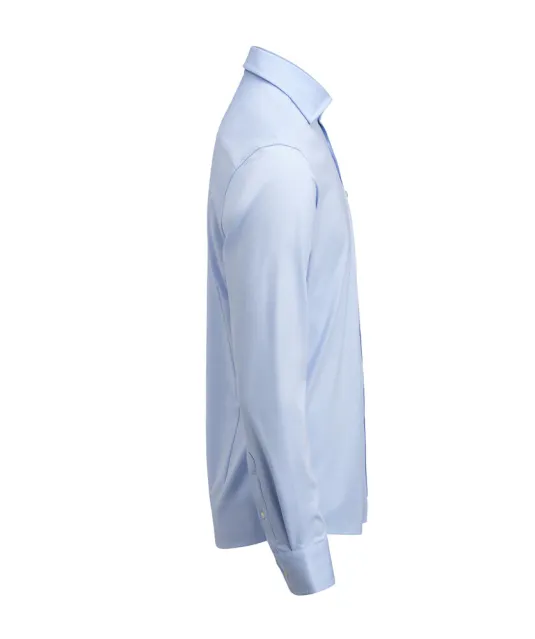 Indigo Bow 132   Hemd Regular Fit Heren Lichtblauw