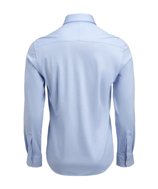 Indigo Bow 132   Hemd Regular Fit Heren Lichtblauw