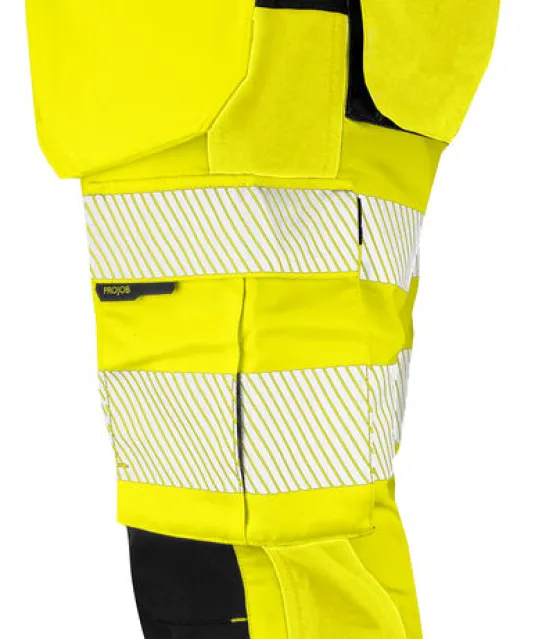 6577 SIGNALISATIE PIRATENBROEK EN ISO 20471 KLASSE 2/1 Geel/zwart