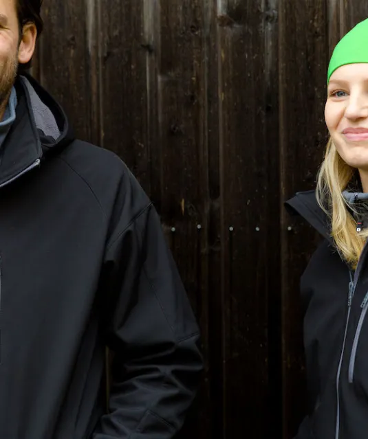 SOFTSHELL TULSA EXT Zwart