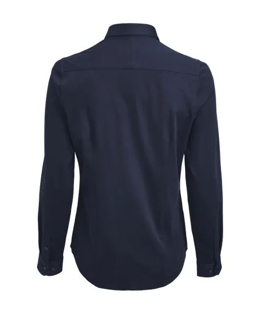 Indigo Bow 132   Hemd Contemporary Fit Dames Marine