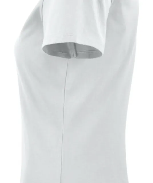 American U  T-Shirt Dames Wit