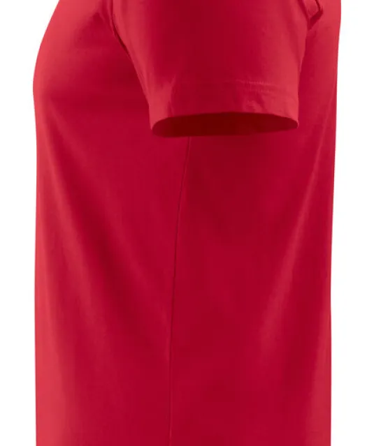 American U T-Shirt Heren Rood