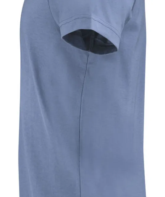 American U T-Shirt Heren Zomersblauw