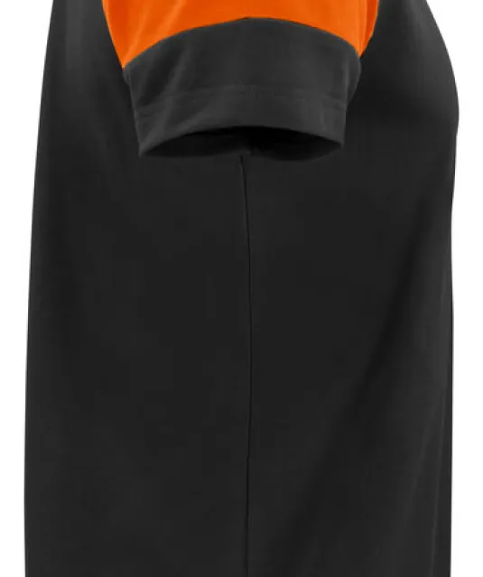 Prime Polo Heren Zwart/oranje