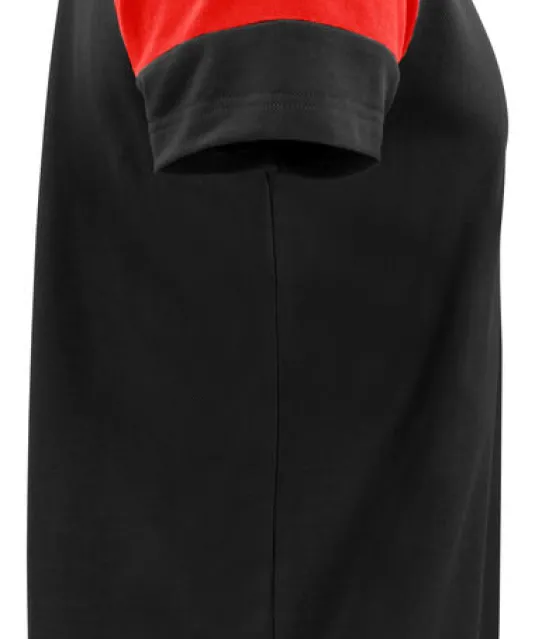 Prime Polo Heren Zwart/rood