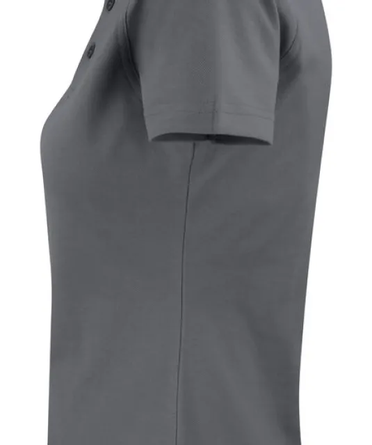 Surf Polo Pique Dames Staalgrijs