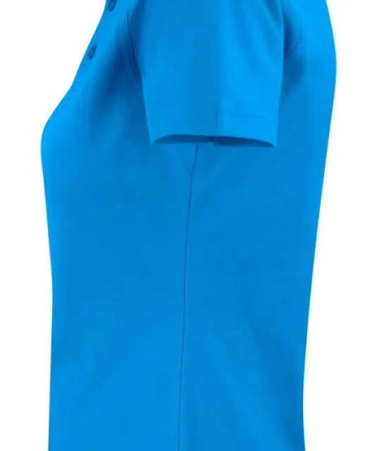 Surf Light  Polo Pique Dames Oceaan blauw